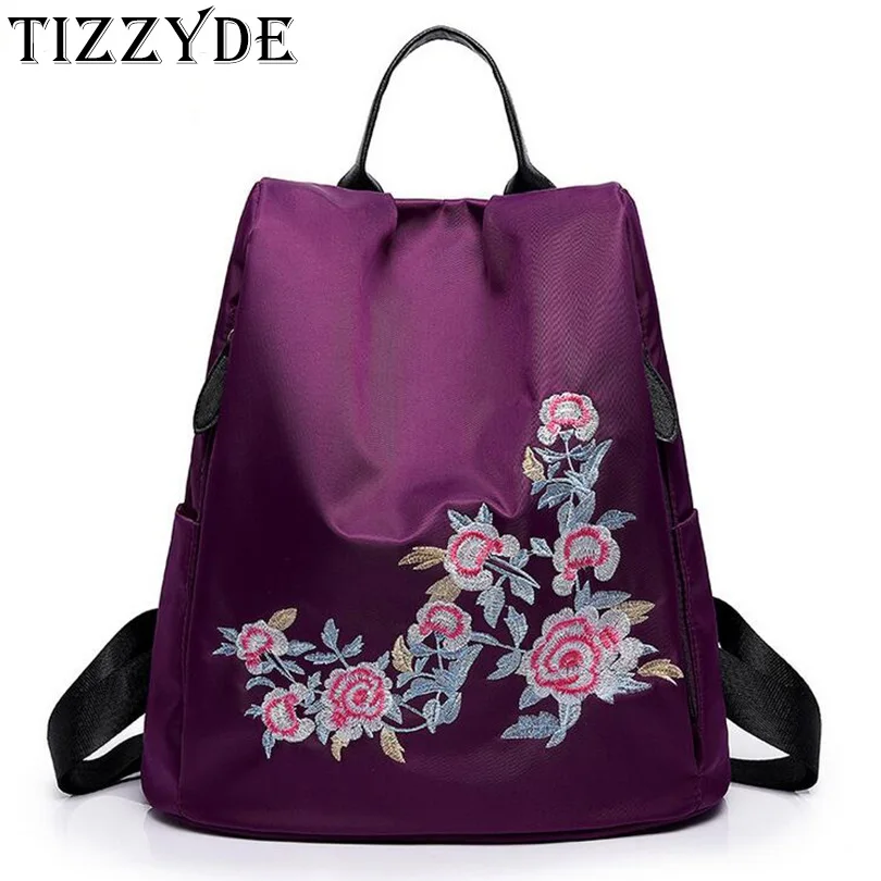 Fashion Embroidery Women Backpack 2018 New Female Floral Light High Quality Nylon Backpack Lady Elegant Style Bag Mochila SFH261
Fashion Embroidery Women Backpack 2018 New Female Floral Light High Quality Nylon Backpack Lady Elegant Style Bag Mochila SFH261