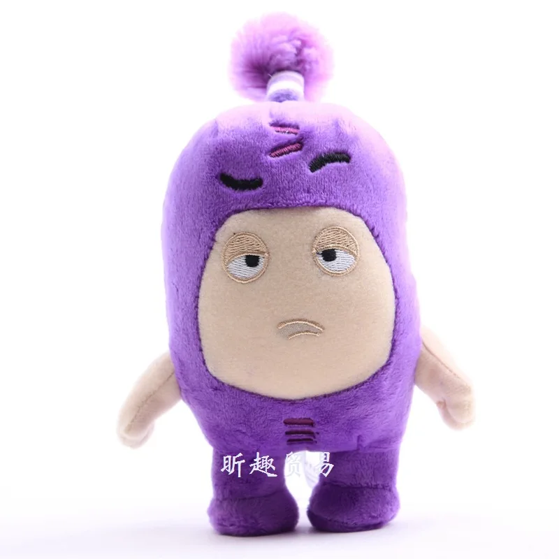 16 см Oddbods предохранитель Pogo Bubble Slick Zeke Jeff Newt День рождения Мягкая коллекционная