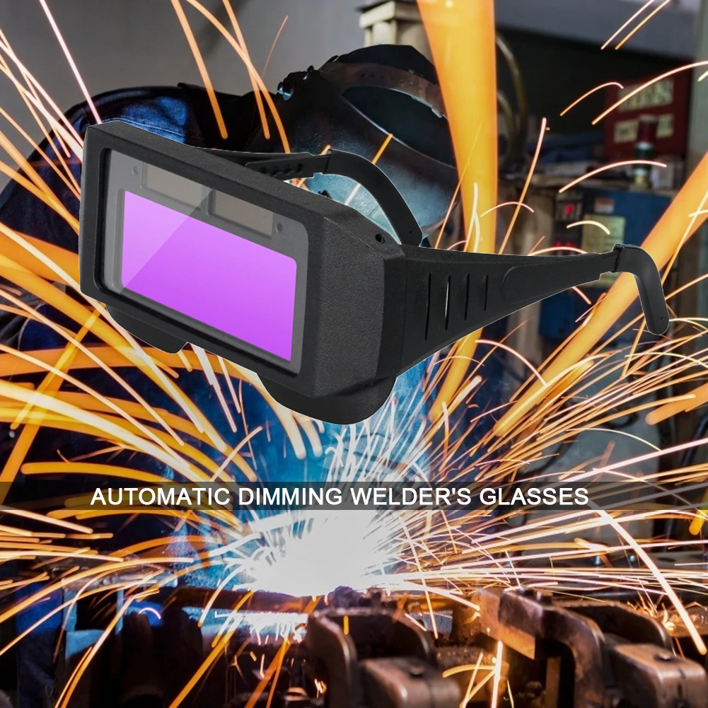 Automatic Dimming Goggles Argon Arc Welding Strong Toughness Electric Portable Glasses for Welder Eyes Protection
Automatic Dimming Goggles Argon Arc Welding Strong Toughness Electric Portable Glasses for Welder Eyes Protection