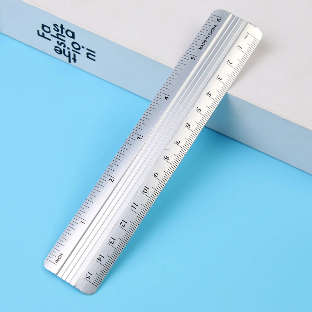 10pcs Portable Straight Ruler Multi-color Aluminum Ruler Durable Metal Ruler Practical Stationery Set for Home School Office (15
10pcs Portable Straight Ruler Multi-color Aluminum Ruler Durable Metal Ruler Practical Stationery Set for Home School Office (15