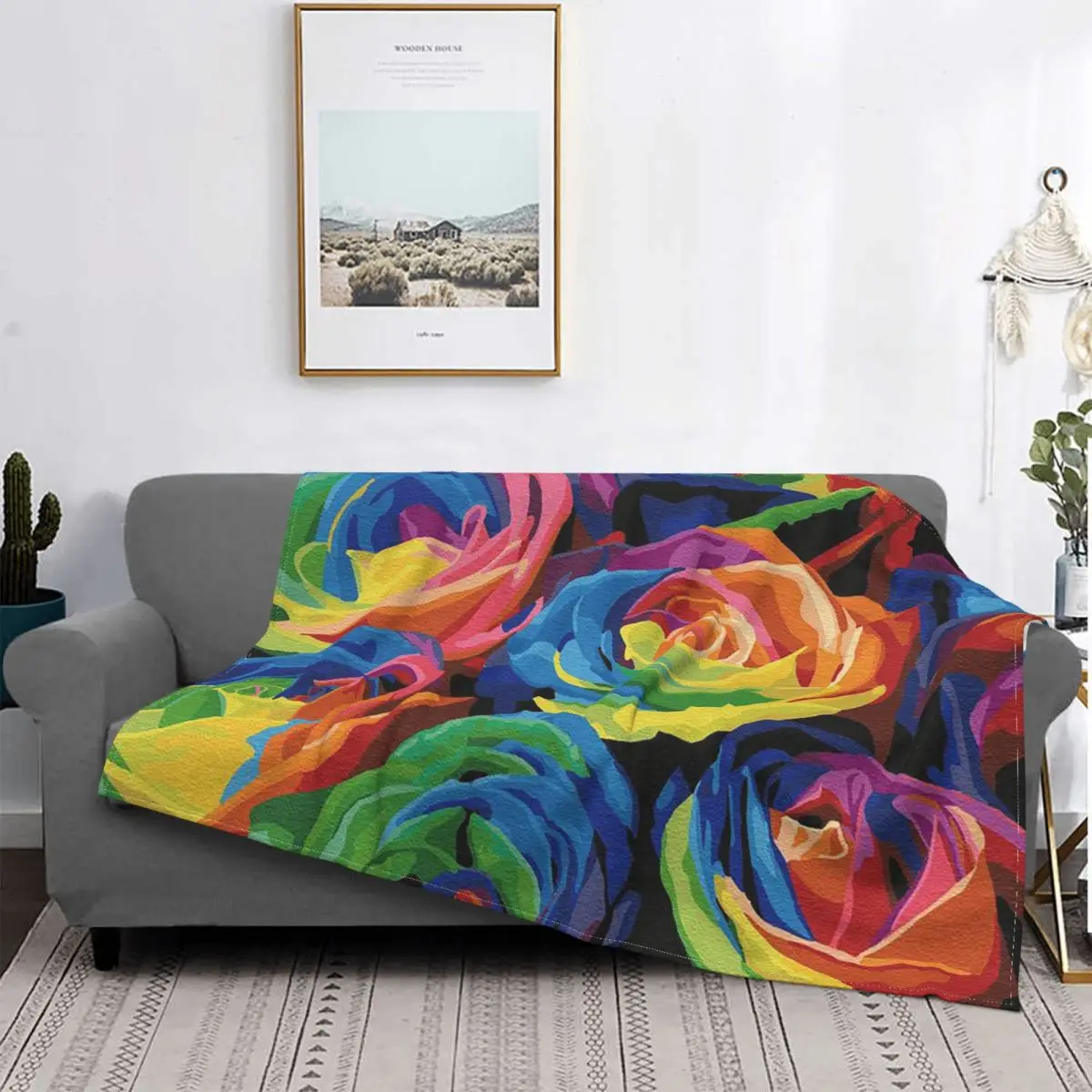 Mantas de flores de colores, forro polar para todas las estaciones, rosas, acuarela, suave, transpirable, para cama al aire libr
Mantas de flores de colores, forro polar para todas las estaciones, rosas, acuarela, suave, transpirable, para cama al aire libr