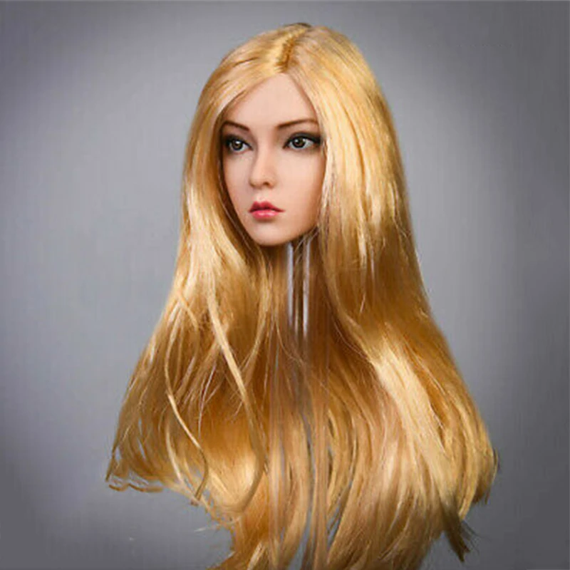 1/6 scale blonde female head carving YMT029C rose hair transplant female head carving for 12 inch ph doll body model accessories
1/6 scale blonde female head carving YMT029C rose hair transplant female head carving for 12 inch ph doll body model accessories