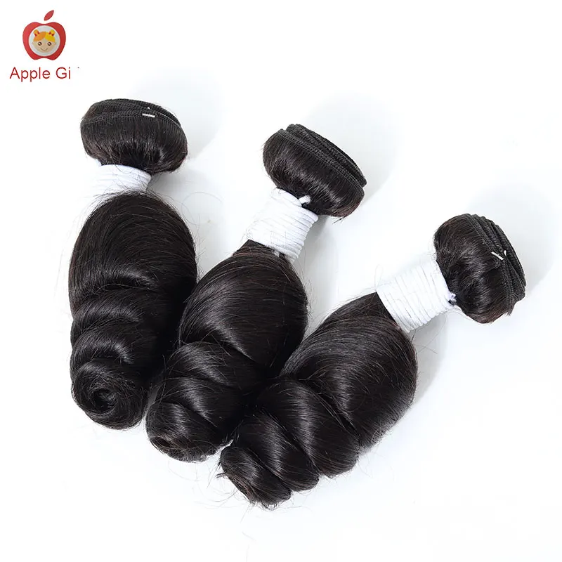 Brazilian Loose Wave Bundles With Closure Soft Swiss Lace Closure 16 to 20 Inch Remy Human Hair 16 to 28 Inch Applegirl Hair
Brazilian Loose Wave Bundles With Closure Soft Swiss Lace Closure 16 to 20 Inch Remy Human Hair 16 to 28 Inch Applegirl Hair