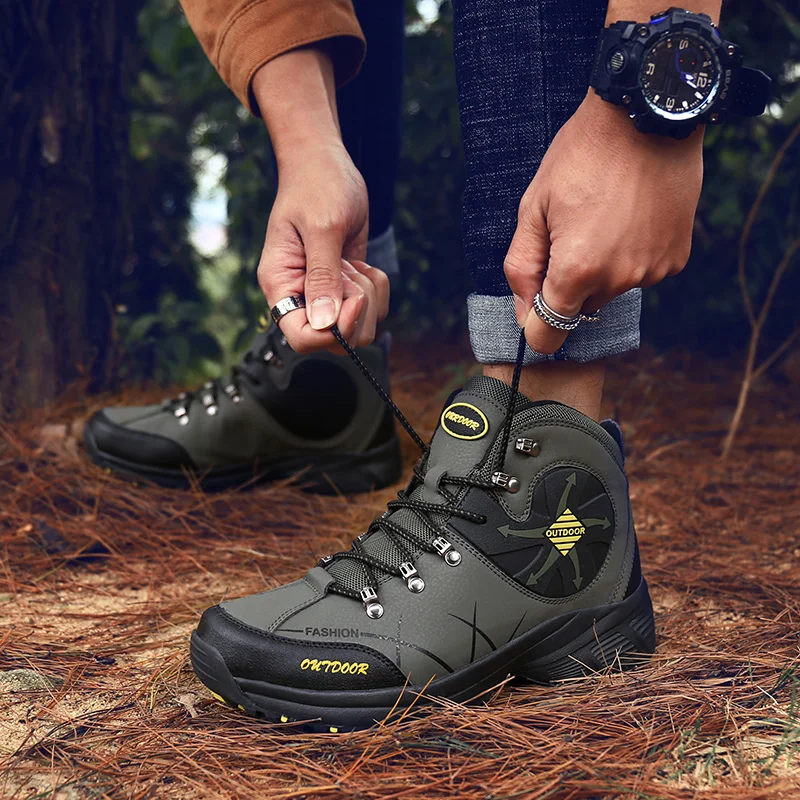 Men's Shoes Large Size High-Top Hiking Shoes Casual Hiking Shoes Non-Slip Sports Outdoor Hiking Boots Sports Men's Shoes
Men's Shoes Large Size High-Top Hiking Shoes Casual Hiking Shoes Non-Slip Sports Outdoor Hiking Boots Sports Men's Shoes