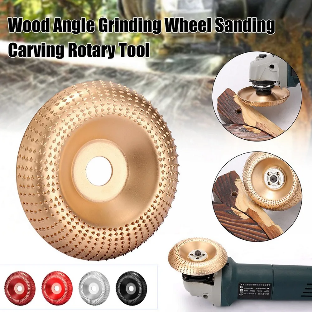 4" Wood Grinding Wheel Rotary Disc Sanding Wood Carving Tool Abrasive Disc For 100mm Angle Grinder 22mm Bore Woodworking Tool
4" Wood Grinding Wheel Rotary Disc Sanding Wood Carving Tool Abrasive Disc For 100mm Angle Grinder 22mm Bore Woodworking Tool