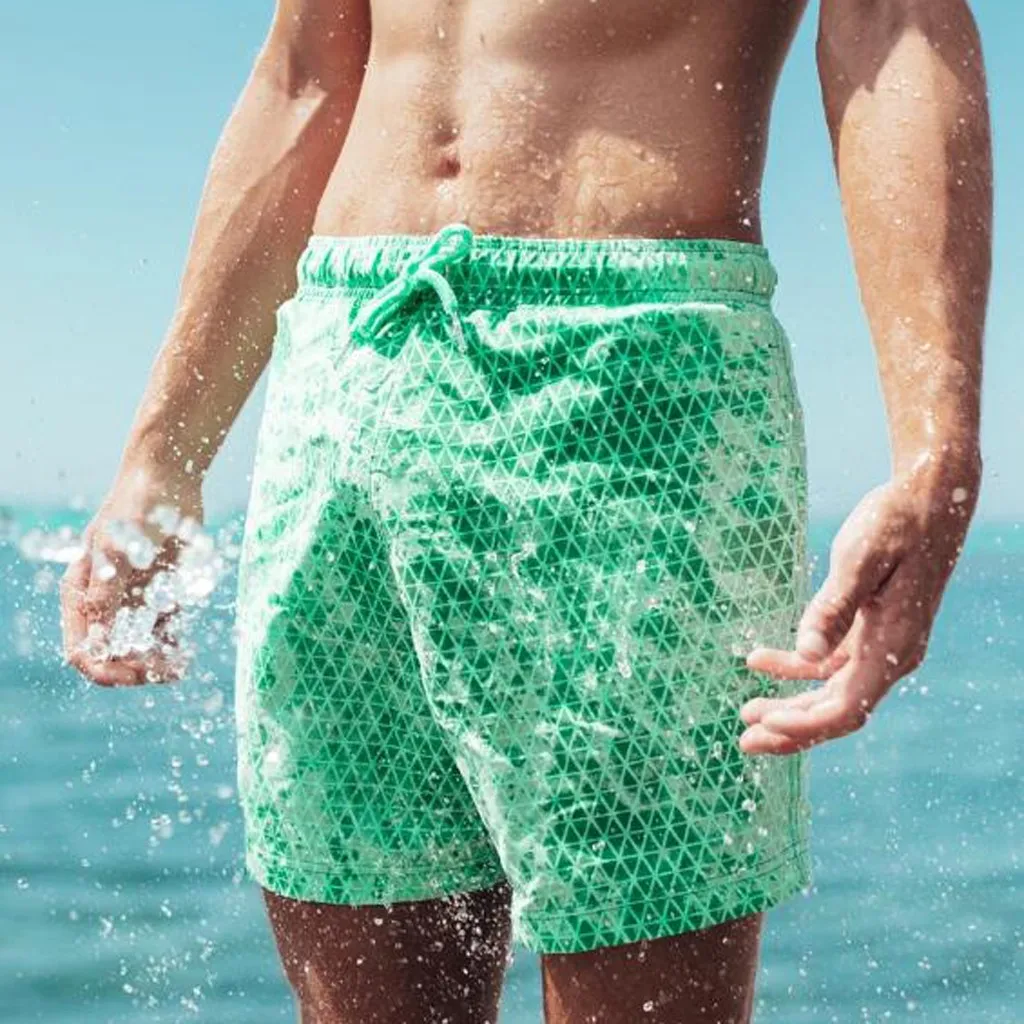 Color Changing Beach Shorts Men Summer 2020 Temperature-sensitive Funny Shorts Pants Swim Trunks Shorts Hombre
Color Changing Beach Shorts Men Summer 2020 Temperature-sensitive Funny Shorts Pants Swim Trunks Shorts Hombre