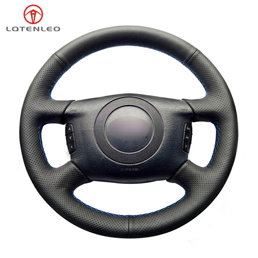 LQTENLEO DIY Car Steering Wheel Cover Black Genuine Leather For Audi A4 Allroad 2001-2005 A6 1999-2004 A8 1998-2001 S4 2004-2006
LQTENLEO DIY Car Steering Wheel Cover Black Genuine Leather For Audi A4 Allroad 2001-2005 A6 1999-2004 A8 1998-2001 S4 2004-2006