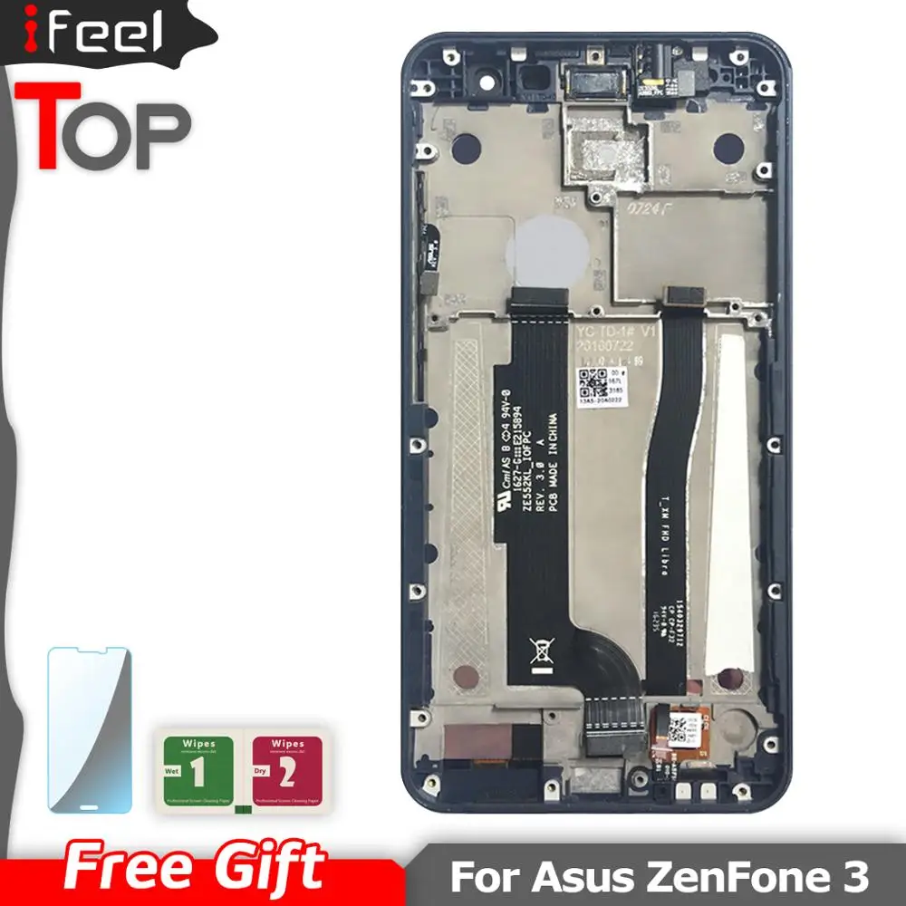ЖК дисплей 5 дюйма для Asus ZenFone 3 ZE552KL Z012D Z012DC Z012DA панель сенсорный экран дигитайзер в