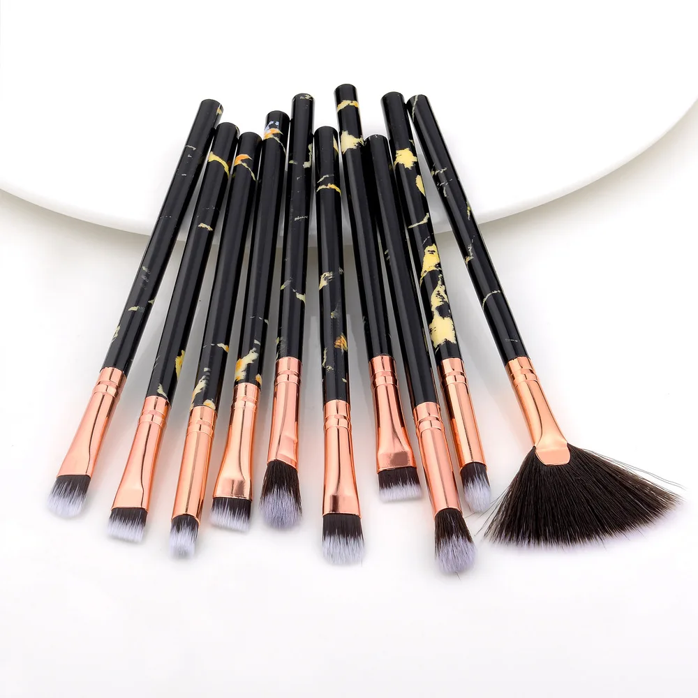 10pcs Marble Eye Makeup Professional Brush Set Women Eyeshadow Brushes Cosmetic Kit Female
10pcs Marble Eye Makeup Professional Brush Set Women Eyeshadow Brushes Cosmetic Kit Female