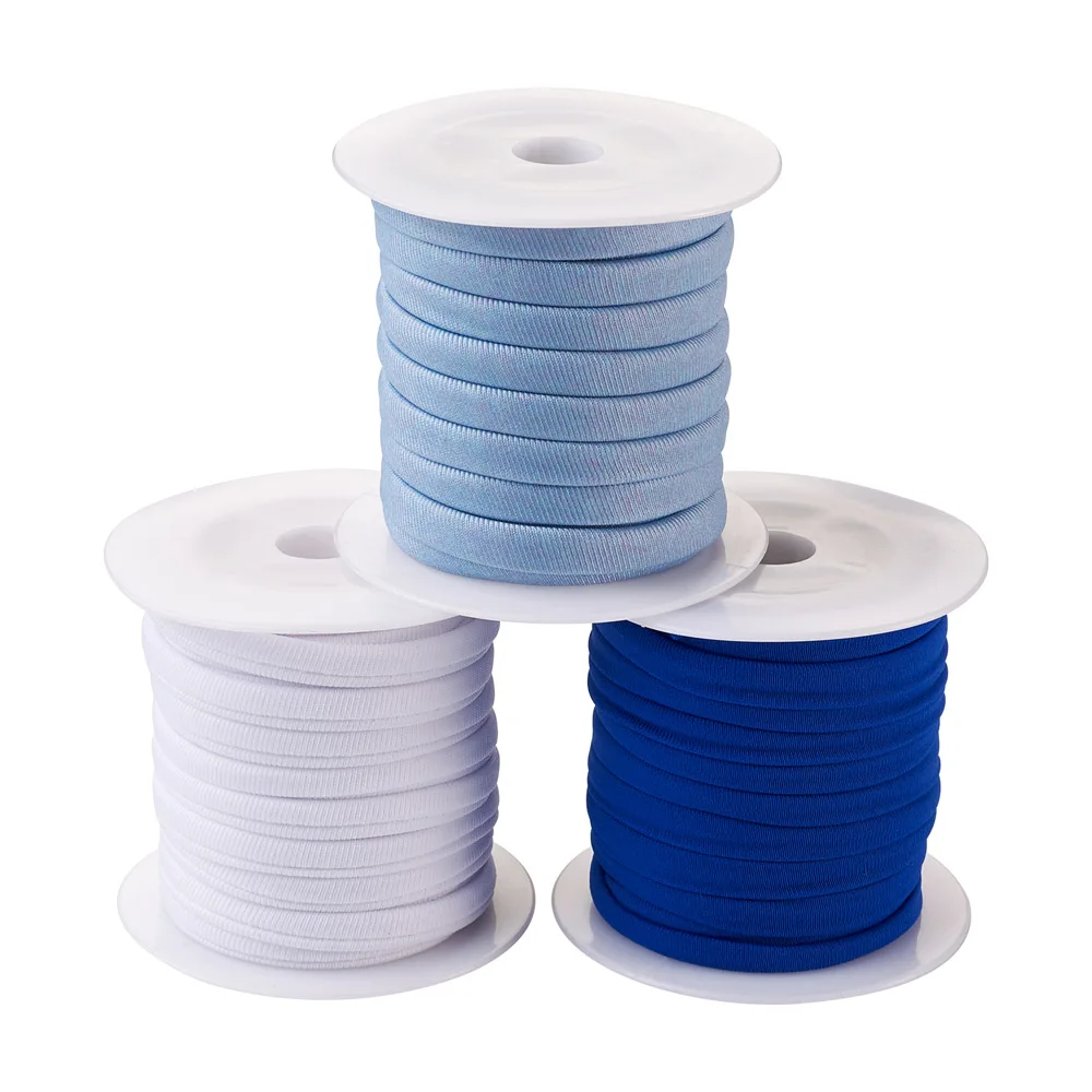 3 Roll Mixed Colors Flat Polyester Elastic Cord Thread For Bracelets DIY Jewelry Beading Cord Webbing Garment Sewing Accessories
3 Roll Mixed Colors Flat Polyester Elastic Cord Thread For Bracelets DIY Jewelry Beading Cord Webbing Garment Sewing Accessories
