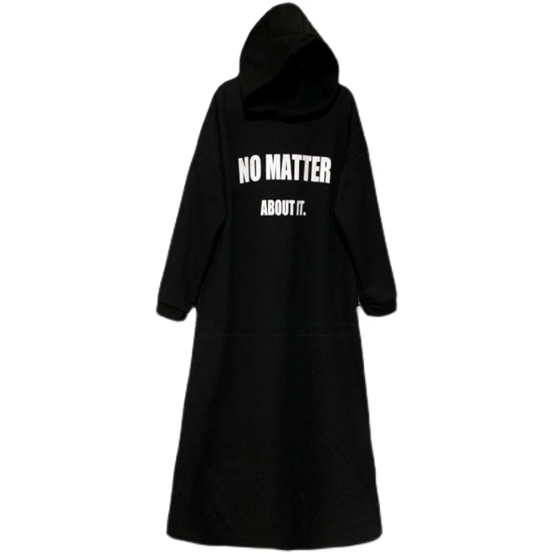 Fashion Women's Autumn Hoodies Dress Printed Sweatshirt Dress Casual Long Sleeve Midi Vestidos Female Hooded Robe Party Vestidos
Fashion Women's Autumn Hoodies Dress Printed Sweatshirt Dress Casual Long Sleeve Midi Vestidos Female Hooded Robe Party Vestidos