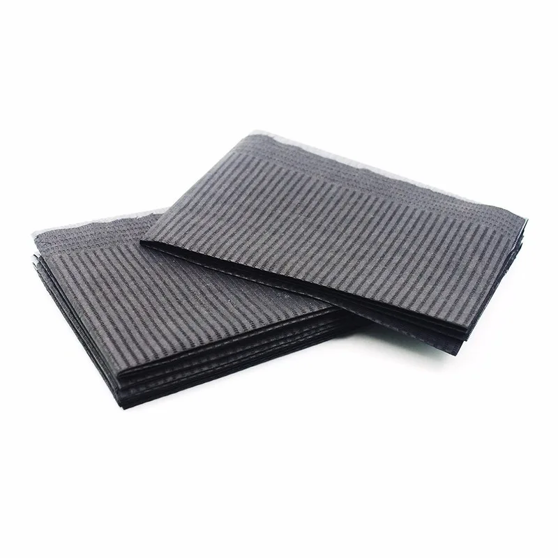 125 Pcs Black Tattoo Cleaning Wipes Disposable Dental Piercing Bibs Waterproof Sheets Paper Tattoo Accessories
125 Pcs Black Tattoo Cleaning Wipes Disposable Dental Piercing Bibs Waterproof Sheets Paper Tattoo Accessories