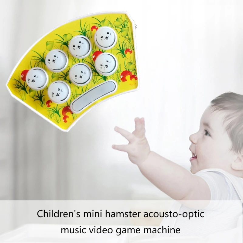 Portable Mini Hamster Toy Stress Relief Musial Game Machine Keychain Vent Toy Decompression Button Game Console
Portable Mini Hamster Toy Stress Relief Musial Game Machine Keychain Vent Toy Decompression Button Game Console