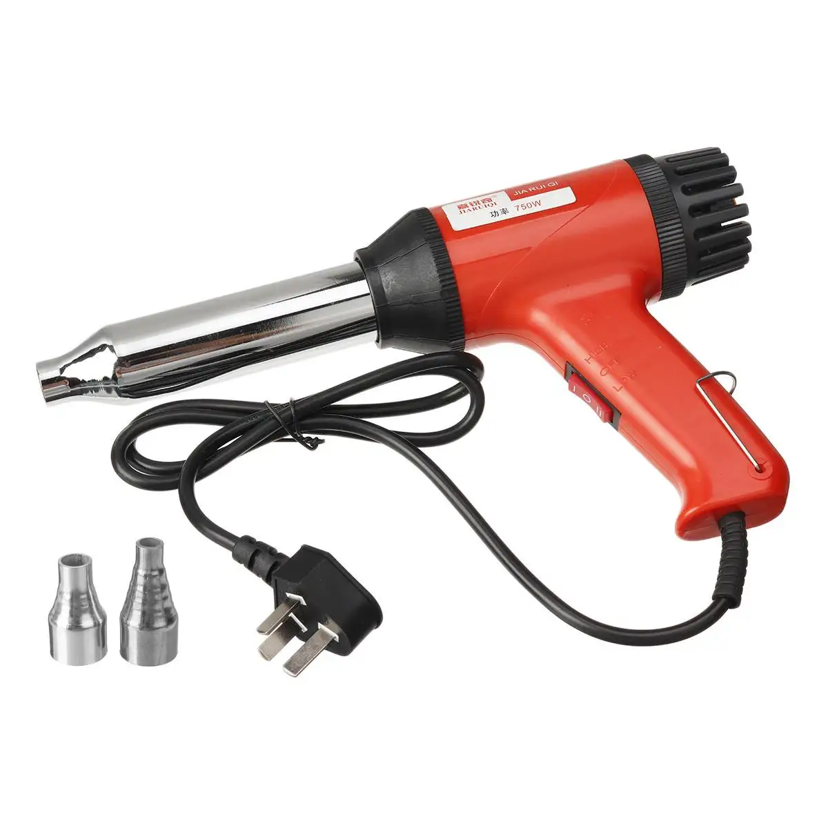 Multifunction 750W 220V Hot Air Torch Electric Heat Gun Temperature Adjustable Plastic Welding Gun Tool Kit Thermal Power Tools
Multifunction 750W 220V Hot Air Torch Electric Heat Gun Temperature Adjustable Plastic Welding Gun Tool Kit Thermal Power Tools