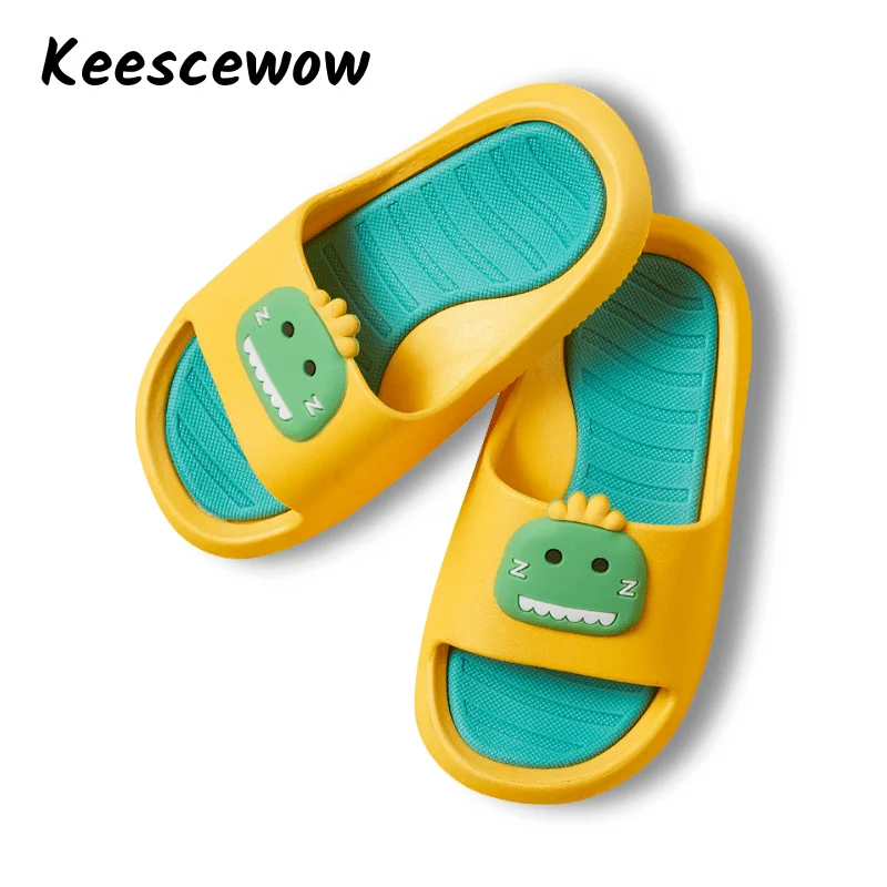 Keescewo Children's slippers female summer of the cartoon dinosaur home interior cute baby red slippers boy home non-slip
Keescewo Children's slippers female summer of the cartoon dinosaur home interior cute baby red slippers boy home non-slip