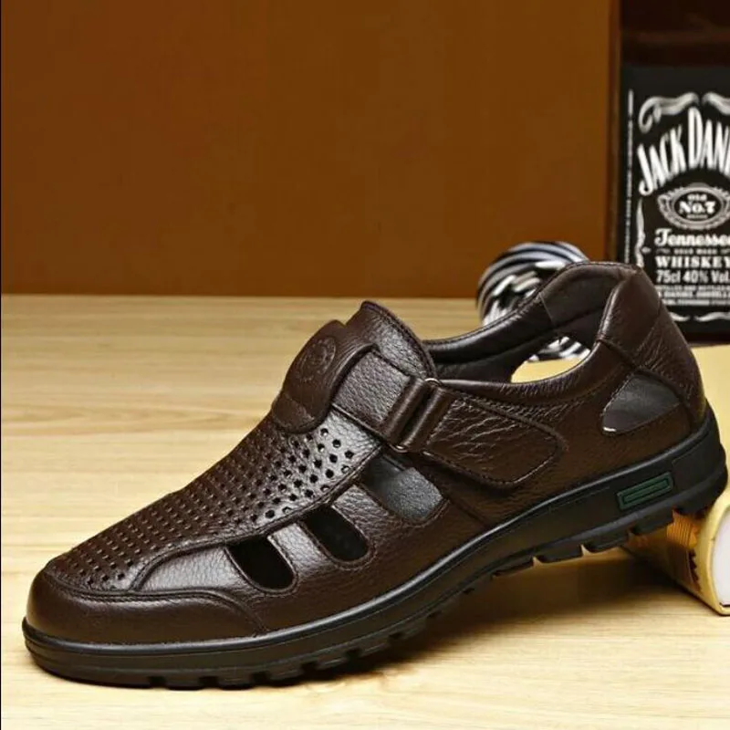 2019 summer Big Size men sandals genuine leather sandals Men outdoor casual shoes Breathable Fisherman Shoes men Beach shoes Z68
2019 summer Big Size men sandals genuine leather sandals Men outdoor casual shoes Breathable Fisherman Shoes men Beach shoes Z68