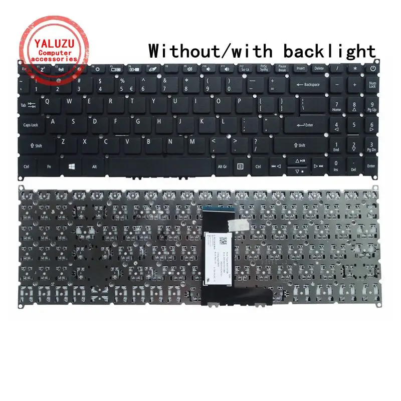 

US NEW Keyboard For ACER SF315-51G Swift 3 N17P4 A515 A715 N17P6 SF315-41 A515-52G A515-53 English Laptop