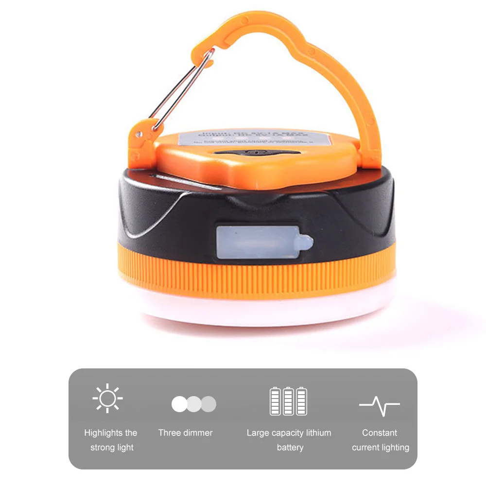 LED Camping Light USB Rechargeable Portable Mini Tent Lantern Lamp for Outdoor Hiking Emergency Camping Gear
LED Camping Light USB Rechargeable Portable Mini Tent Lantern Lamp for Outdoor Hiking Emergency Camping Gear