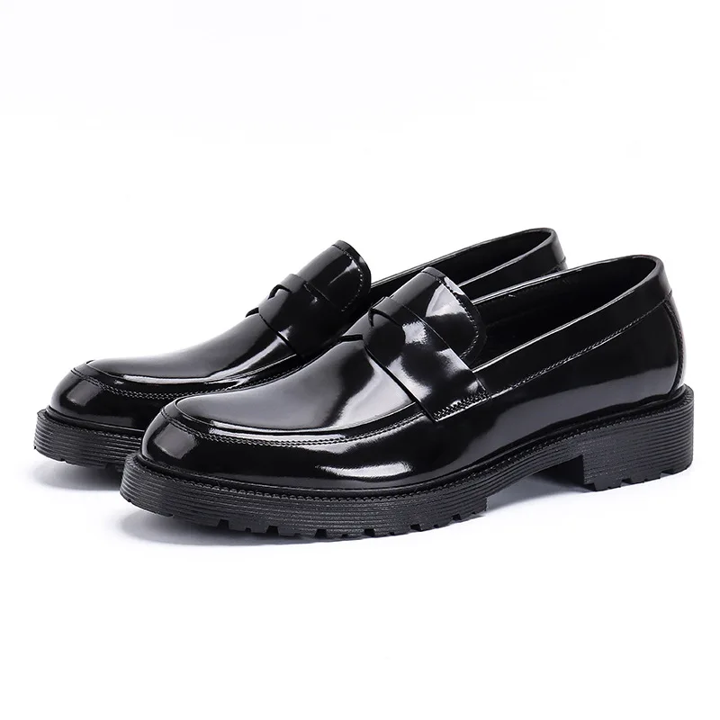 Men Italian Leather Shoes Round Toe Luxury Handmade Genuine Cow Leather Loafers 2021 Autumn Wedding Formal Flat Shoes for Male
Men Italian Leather Shoes Round Toe Luxury Handmade Genuine Cow Leather Loafers 2021 Autumn Wedding Formal Flat Shoes for Male