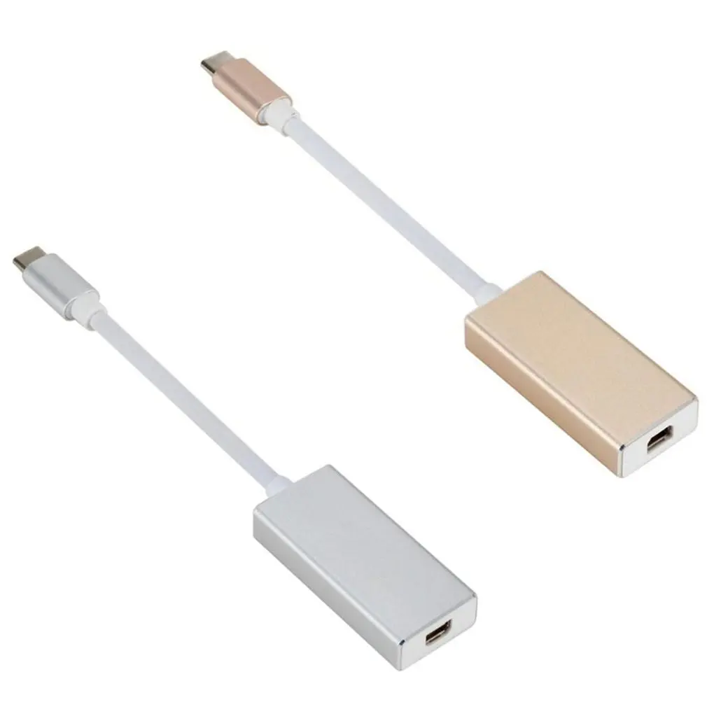 USB 3.1 Type C to mini DisplayPort Converter Standard DP USB-C Adapter for Macbook Pro Mini female | Электроника