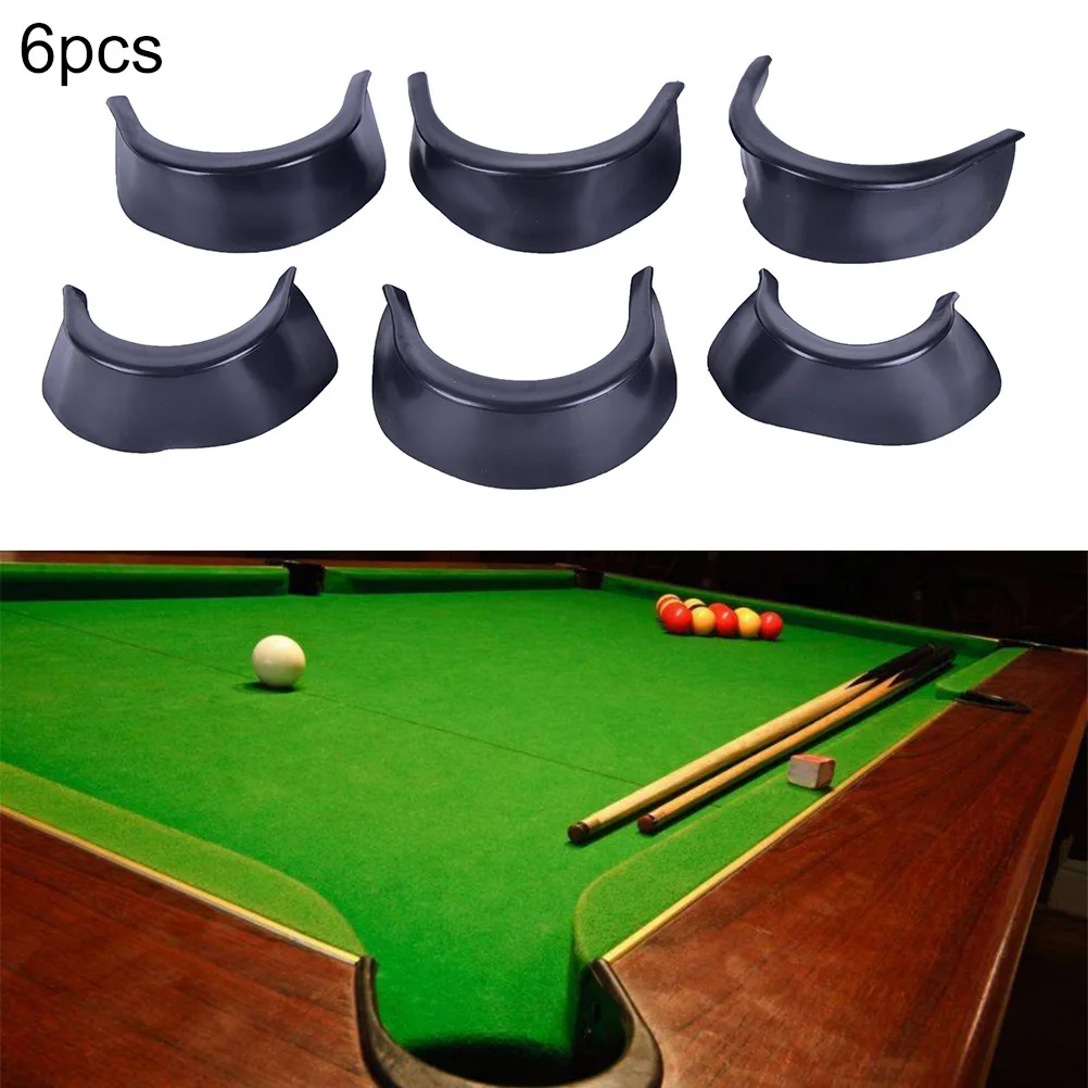 New Rubber Billiard 6pcs/lot Billiard Pool Table Accessories Valley Pocket Liners 4inch
New Rubber Billiard 6pcs/lot Billiard Pool Table Accessories Valley Pocket Liners 4inch