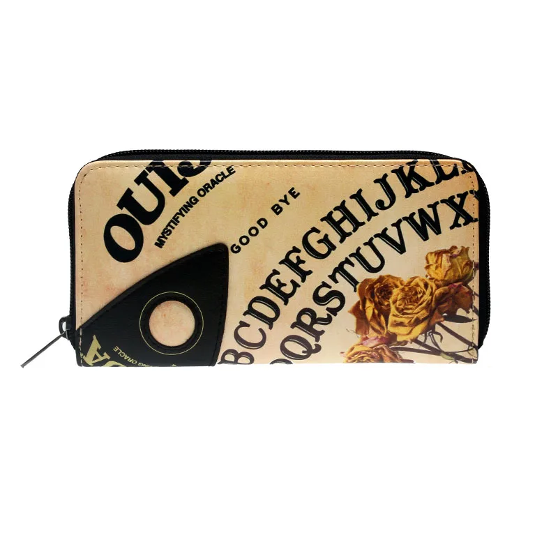 Ouija Длинный кошелек на молнии с надписью из искусственной кожи, модные женские кошельки, дизайнерский брендовый кошелек, Женский кошелек для вечерние, Женский держатель для карт 5006
Ouija Длинный кошелек на молнии с надписью из искусственной кожи, модные женские кошельки, дизайнерский брендовый кошелек, Женский кошелек для вечерние, Женский держатель для карт 5006