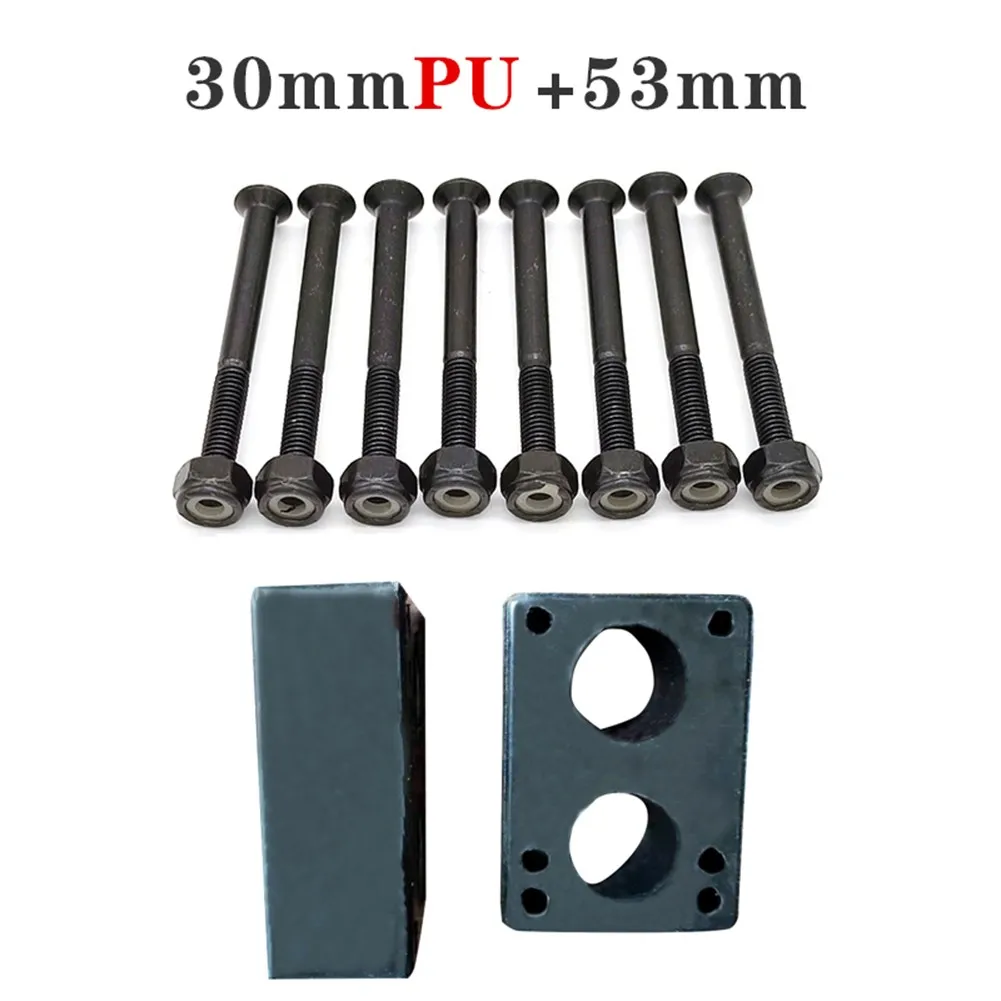 Rubber 30mm Rubber Gasket Riser Pads Skateboard 30mm Double Rocker For Skateboard
Rubber 30mm Rubber Gasket Riser Pads Skateboard 30mm Double Rocker For Skateboard