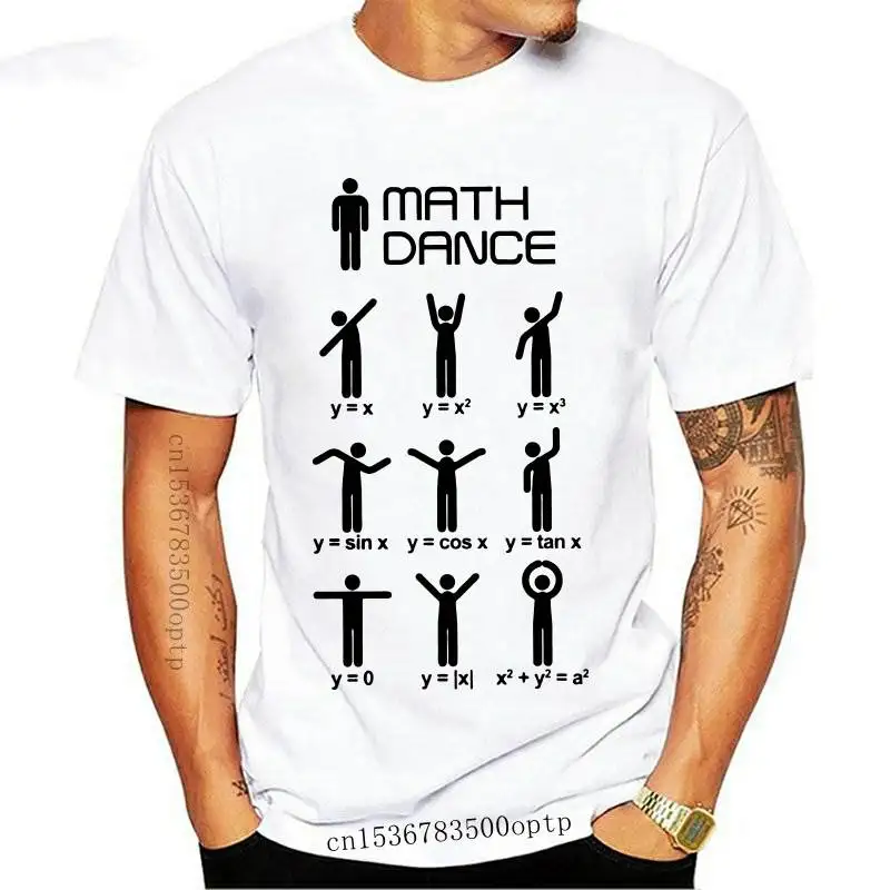 New Men Math Dance T-Shirts Mathematical Mathematics Funny Crew Neck Short Sleeve Tops 100% Cotton Tees Funny Humor T Shirt
New Men Math Dance T-Shirts Mathematical Mathematics Funny Crew Neck Short Sleeve Tops 100% Cotton Tees Funny Humor T Shirt