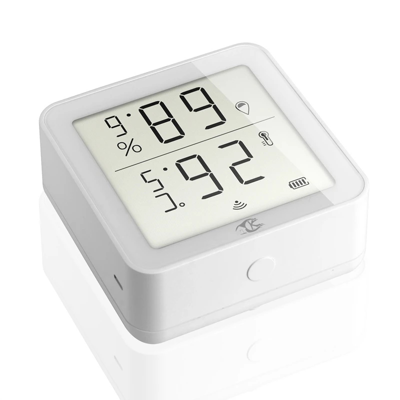2020 Smart Home WIFI Wireless Temperature Humidity Sensor LCD Thermometer Indoor Thermometer Hygrometer White
2020 Smart Home WIFI Wireless Temperature Humidity Sensor LCD Thermometer Indoor Thermometer Hygrometer White