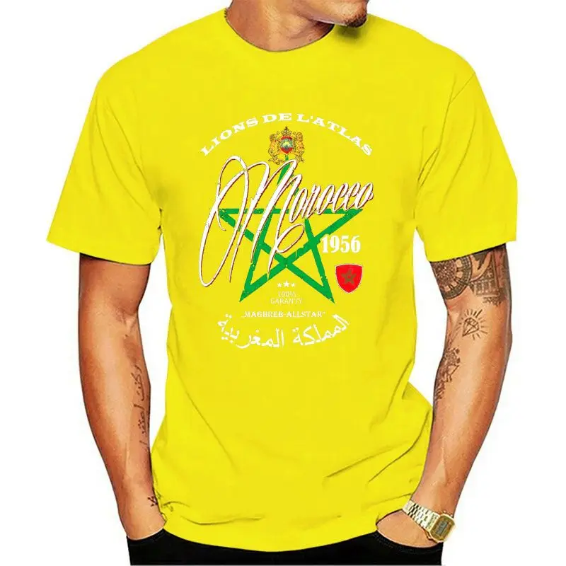 Marokko T-shirt Men Soccers Morocco 1956 Summer O-neck Fashion Casual High Quality Casual Tee Shirts Classic T Shirt Women
Marokko T-shirt Men Soccers Morocco 1956 Summer O-neck Fashion Casual High Quality Casual Tee Shirts Classic T Shirt Women