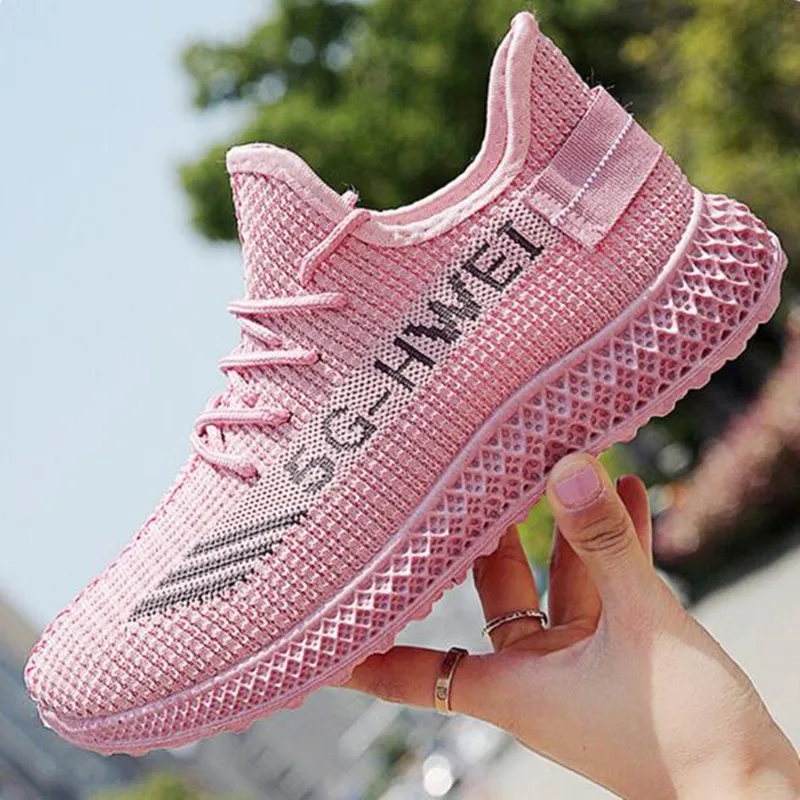 Women Casual Shoes Fashion Breathable Walking Mesh Lace Up Flat Shoes Sneakers Women 2020 Tenis Feminino White Vulcanized Shoes
Women Casual Shoes Fashion Breathable Walking Mesh Lace Up Flat Shoes Sneakers Women 2020 Tenis Feminino White Vulcanized Shoes
