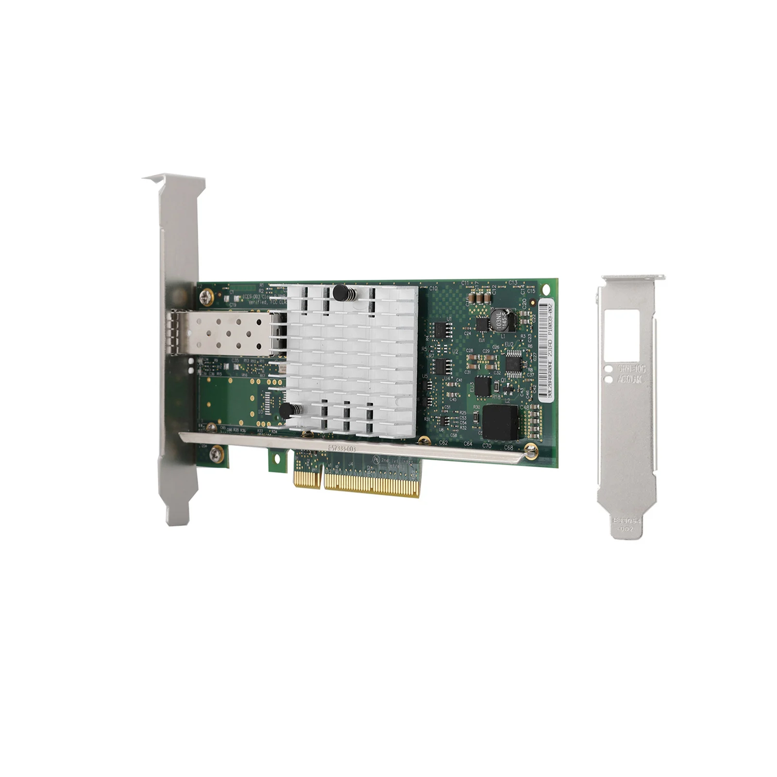 

10Gbps Network Card for Intel 82599EN X520-SR1 PCI-E X8 Port SFP Optical Fiber Net Card Multiple Ethernet Network Adapter