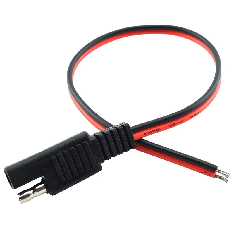 SAE 2 Pin Quick Connector Disconnect Plug SAE Power Automotive Extension Cable for RV Trolling Motor Solar Panel 0.5M
SAE 2 Pin Quick Connector Disconnect Plug SAE Power Automotive Extension Cable for RV Trolling Motor Solar Panel 0.5M
