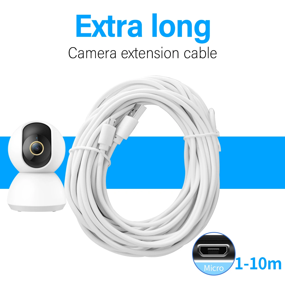 5m/10m Micro USB Cable Fast Charging USB Sync Data Mobile Phone Adapter Charger Cable for Tablet PC Power Bank DVR Camera Wire 
5m/10m Micro USB Cable Fast Charging USB Sync Data Mobile Phone Adapter Charger Cable for Tablet PC Power Bank DVR Camera Wire