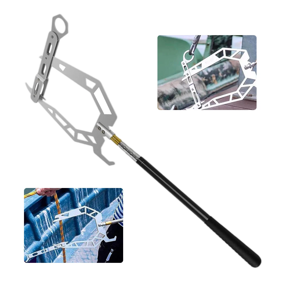 Boat U Type Hook Threader Flexible And Changeable Alloy Telescopic Mooring Rope Threading Hook Multi-Function Hook Threader
Boat U Type Hook Threader Flexible And Changeable Alloy Telescopic Mooring Rope Threading Hook Multi-Function Hook Threader