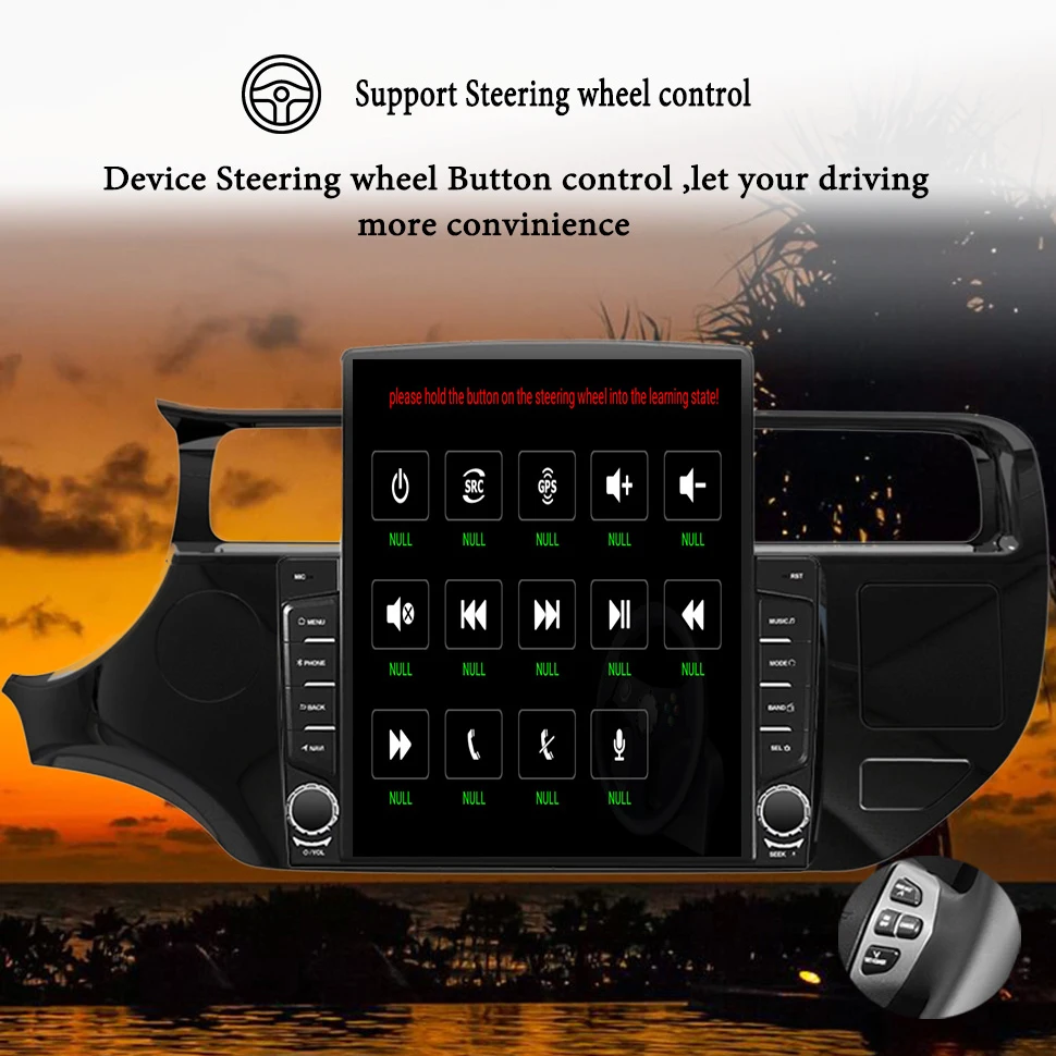 2 DIN Deckless Android 10 0 автомобильный радиоприемник мультимедийный плеер с GPS-навигацией