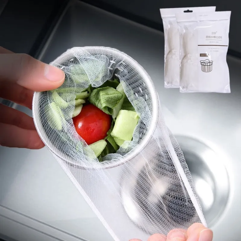 100/30 PCS Disposable Sink Filter Mesh Kitchen Waste Portable Storage Prevent Floor Drain Sewer Blockages Home Life Good Help
100/30 PCS Disposable Sink Filter Mesh Kitchen Waste Portable Storage Prevent Floor Drain Sewer Blockages Home Life Good Help