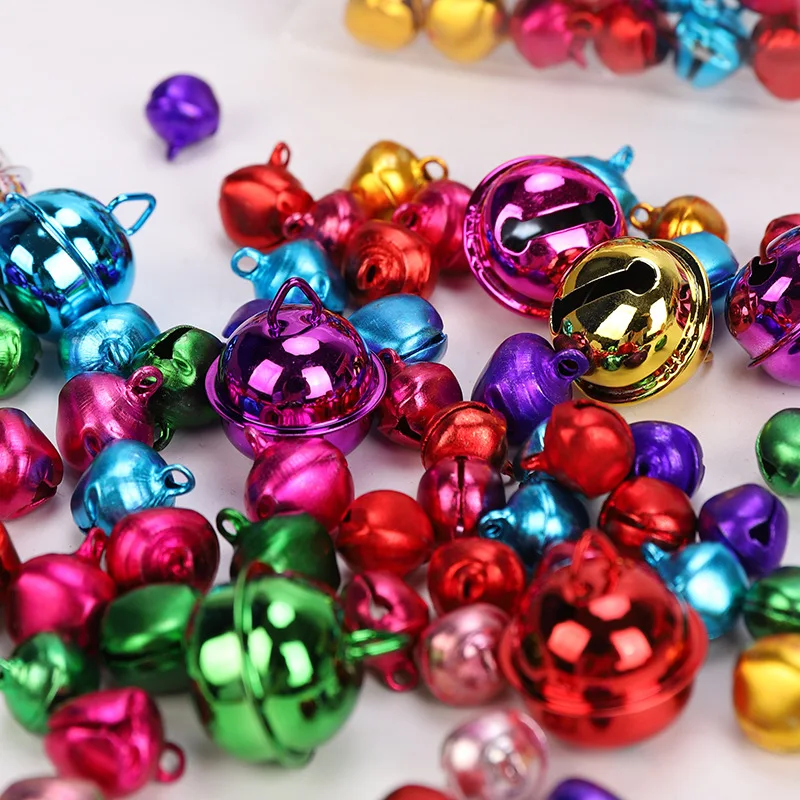 10/30/50PCS Christmas Jingle Bells Colorfu LDIY Craft Bells for Christmas Festival Decoration Wreath Holiday Home Decoration
10/30/50PCS Christmas Jingle Bells Colorfu LDIY Craft Bells for Christmas Festival Decoration Wreath Holiday Home Decoration