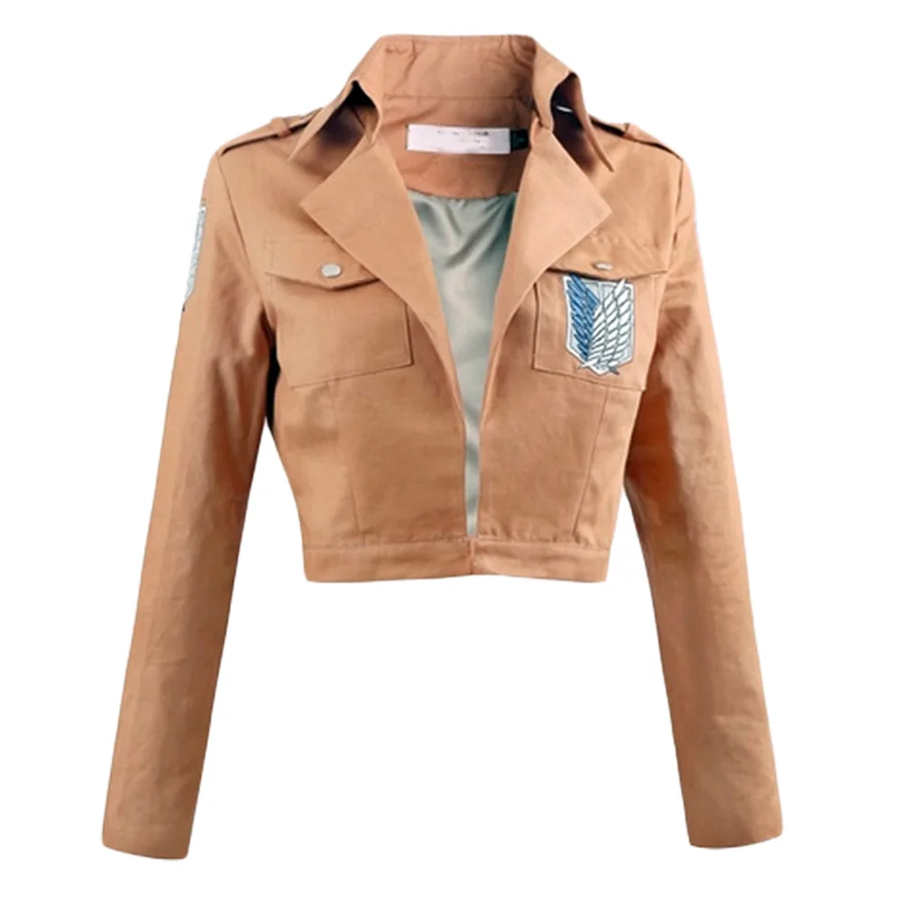 Anime Attack on Titan Cosplay Shingeki No Kyojin Survey Corps Cosplay Costume Coat+Scarf For Adult Women
Anime Attack on Titan Cosplay Shingeki No Kyojin Survey Corps Cosplay Costume Coat+Scarf For Adult Women