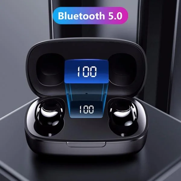 2021 New Bluetooth 5.0 Power IPX5 Waterproof Earphone Digital Display Cool Subminiature In-ear Stereo Wireless Bluetooth Earplug
2021 New Bluetooth 5.0 Power IPX5 Waterproof Earphone Digital Display Cool Subminiature In-ear Stereo Wireless Bluetooth Earplug