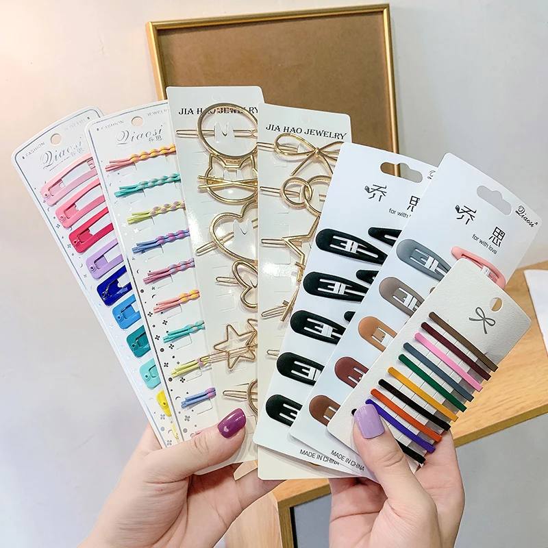 Girls Candy Colors Snap Hair Clips Sweet Hairpins for Baby Children Women Barrettes Headband Fashion Hair Accessories
Girls Candy Colors Snap Hair Clips Sweet Hairpins for Baby Children Women Barrettes Headband Fashion Hair Accessories