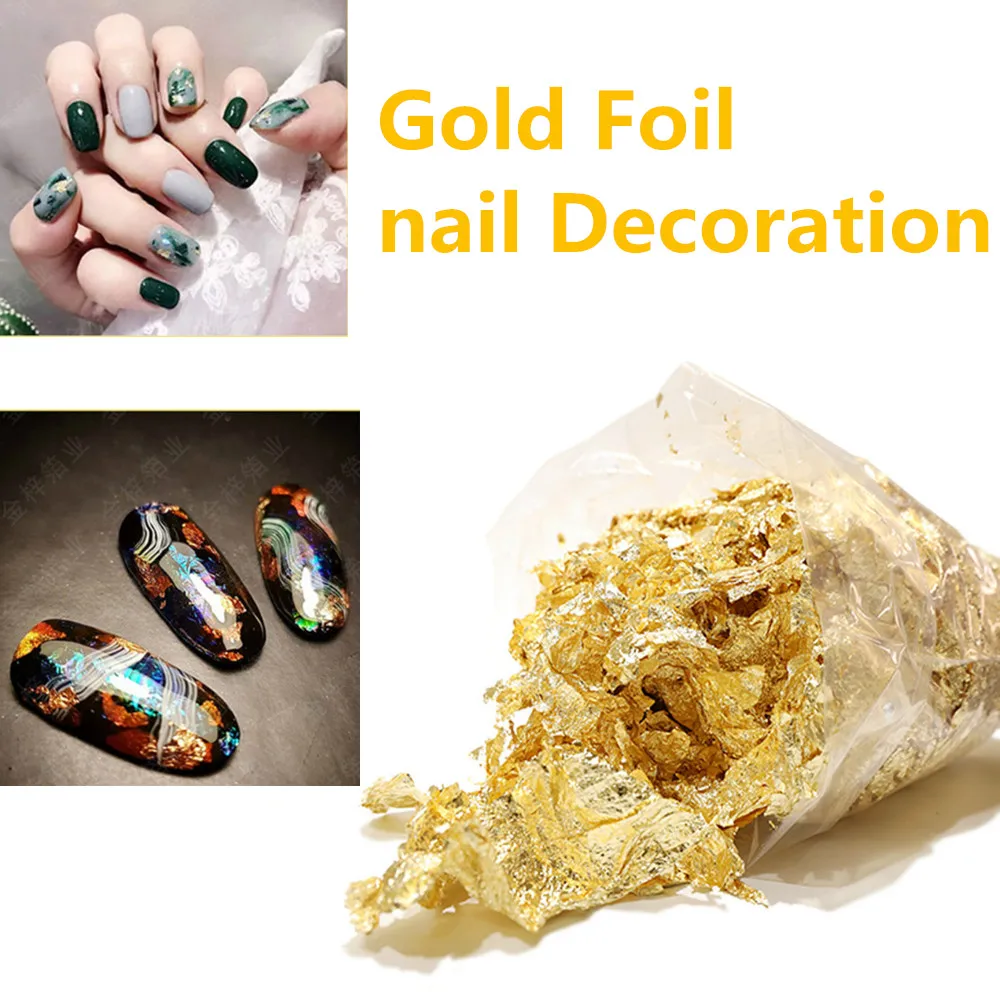 Gold Foil Nail Art Decoration Imitaition Flake Siver Leaf Nail Beauty Equipment Rose Gold Gilding Sequins Diy Styling Supplies
Gold Foil Nail Art Decoration Imitaition Flake Siver Leaf Nail Beauty Equipment Rose Gold Gilding Sequins Diy Styling Supplies