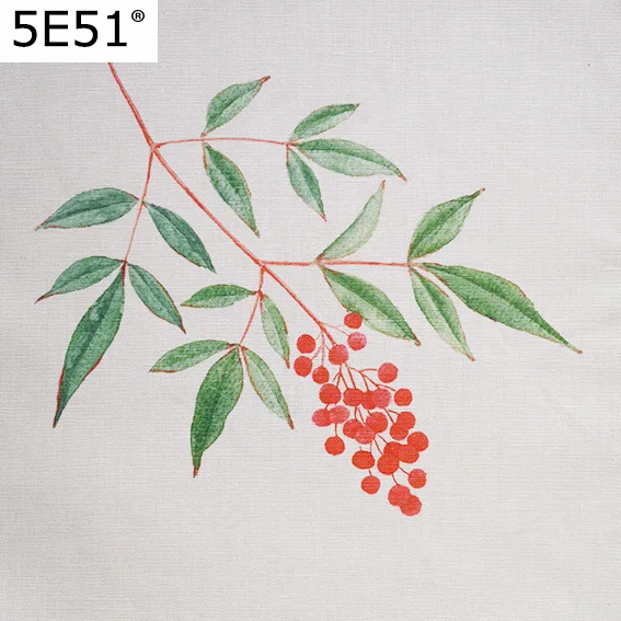 Zakka cotton and hemp fabric hand printed canvas dining mat mouse pad apron pocket a string of red fruits
Zakka cotton and hemp fabric hand printed canvas dining mat mouse pad apron pocket a string of red fruits