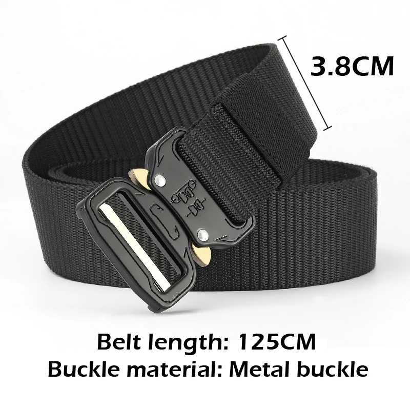 2021 Official Genuine Tactical Belt Men Nylon Metal buckle Military SWAT Combat Belts Knock Off Emergency Survival Belt ZS3
2021 Official Genuine Tactical Belt Men Nylon Metal buckle Military SWAT Combat Belts Knock Off Emergency Survival Belt ZS3