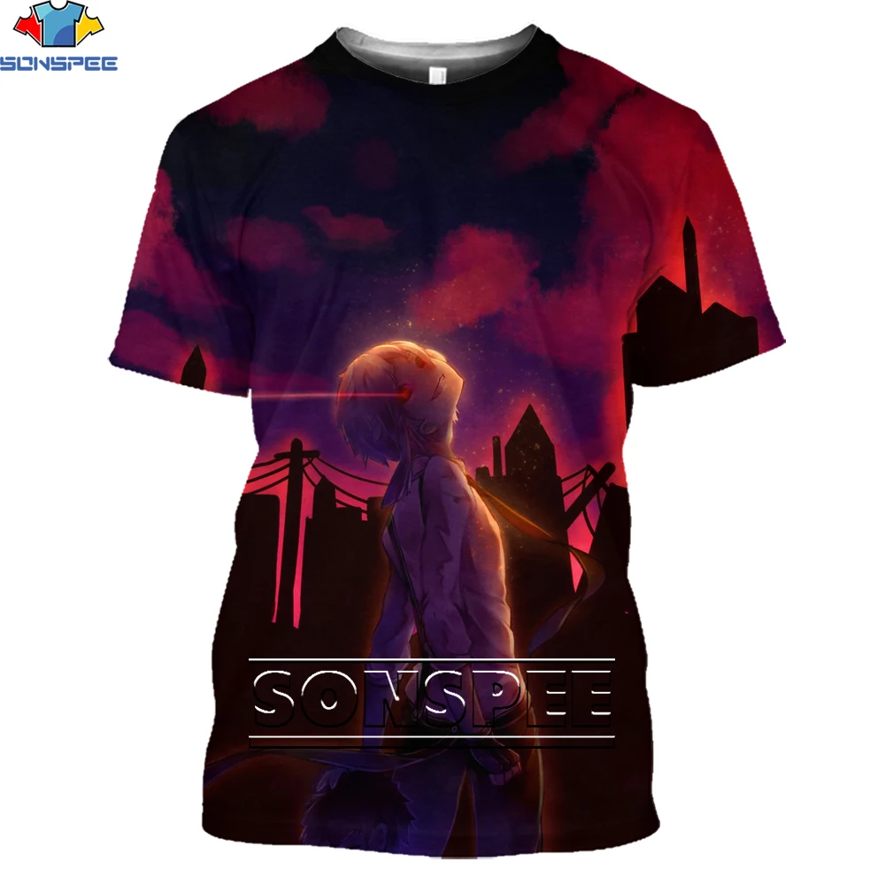 SONSPEE Bungo Stray Dogs Japanese Anime Cartoon Printed Cannibal Tiger Men's T-shirt Summer Casual Loose Oversized Top
SONSPEE Bungo Stray Dogs Japanese Anime Cartoon Printed Cannibal Tiger Men's T-shirt Summer Casual Loose Oversized Top