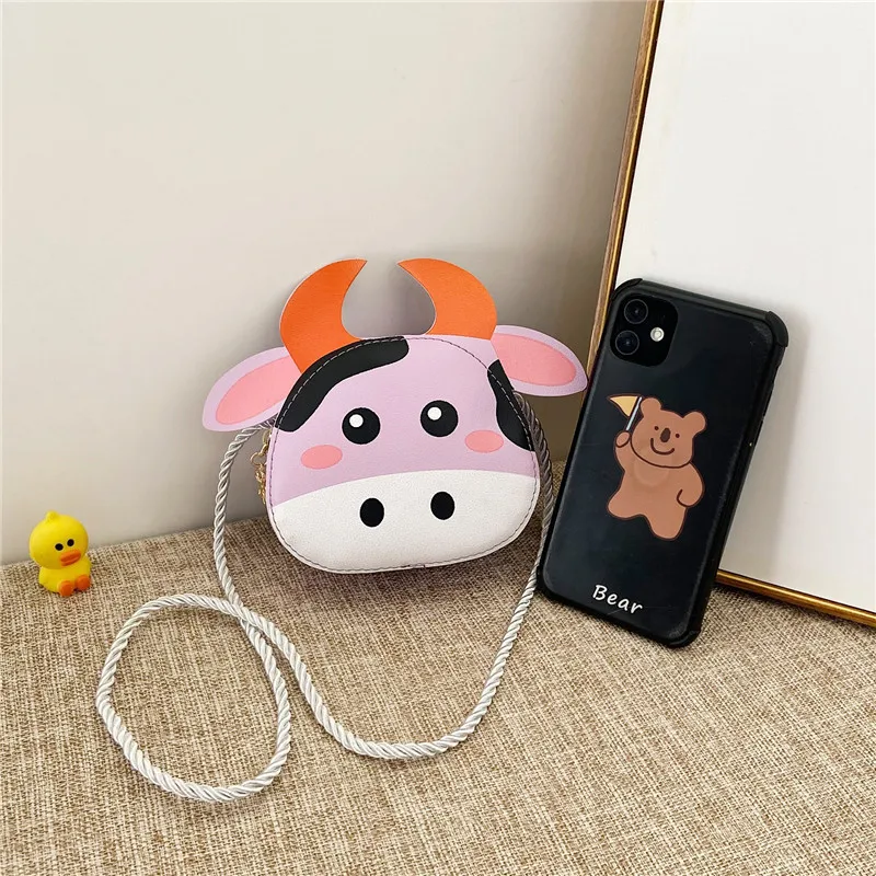 Kids Kawaii Backpack Cute Cartoon Bull Pattern Bag PU Leather Coin Purse For Children Boys Girls Gift Zipper Closure
Kids Kawaii Backpack Cute Cartoon Bull Pattern Bag PU Leather Coin Purse For Children Boys Girls Gift Zipper Closure