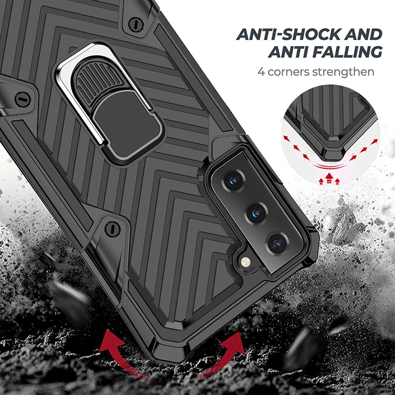 Kickstand PC+ TPU Durable Fitted Case for Samsung Galaxy Note 20 A12 A32 A51 A71 5G A81 A91 A21S S20 S21 Ultra Phone Bag
Kickstand PC+ TPU Durable Fitted Case for Samsung Galaxy Note 20 A12 A32 A51 A71 5G A81 A91 A21S S20 S21 Ultra Phone Bag