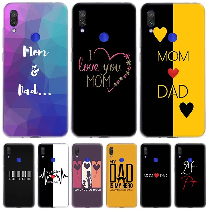 My lovely dad and mom Case For Xiaomi Redmi Note 10 Pro Max 8T 9T 9S 10S 9A 9C 9 Power 8 2021 Transparent Silicone Cover Coque
My lovely dad and mom Case For Xiaomi Redmi Note 10 Pro Max 8T 9T 9S 10S 9A 9C 9 Power 8 2021 Transparent Silicone Cover Coque