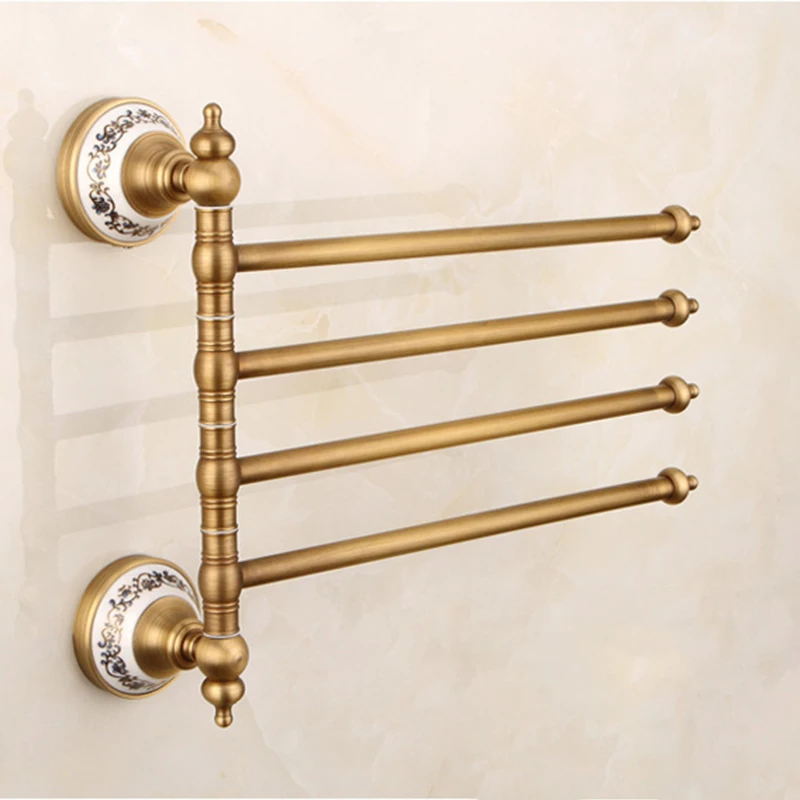 Antique Br Bathroom Accessories,Bathroom Rotation Towel Bars Towel Holder Wall Mounted 4 Tier Adjustable Towel Bar
Antique Br Bathroom Accessories,Bathroom Rotation Towel Bars Towel Holder Wall Mounted 4 Tier Adjustable Towel Bar
