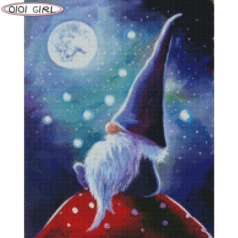 QIQI GIRL Diamond Painting Full Round Diamond Square Embroidery Kit Cartoon Christmas Gift Mosaic Handmade for kids Home decor
QIQI GIRL Diamond Painting Full Round Diamond Square Embroidery Kit Cartoon Christmas Gift Mosaic Handmade for kids Home decor